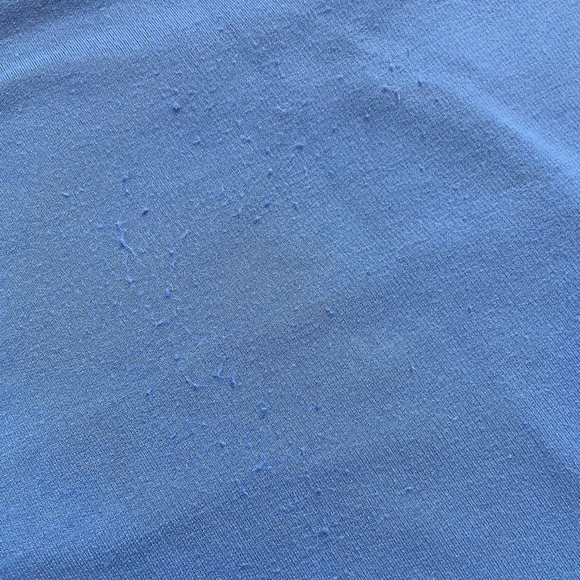 Champion Modal Blue Purple Logo Pullover Sweatshirt Elastic Waist Size XL - Picture 7 of 10